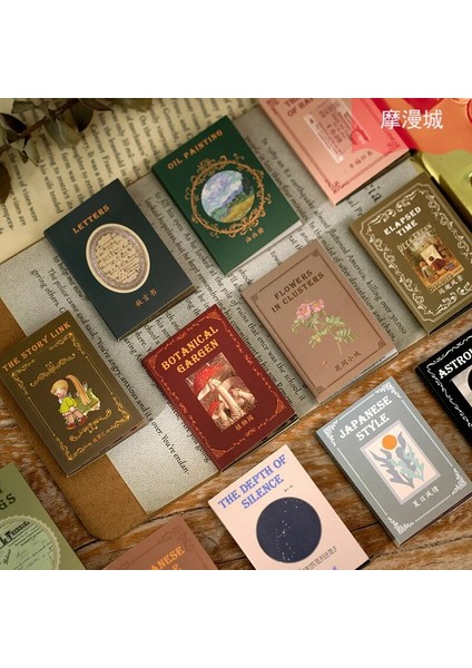 Stil 4 50 Adet Vintage Mektup Sülfürik Asit Kağıt Retro Astroloji Mini Kitap Dıy Scrapbooking Sanat Kolaj Fotoğraf Albümü Dekor Önemsiz Günlük Kayıt (Yurt Dışından) indirimleri
