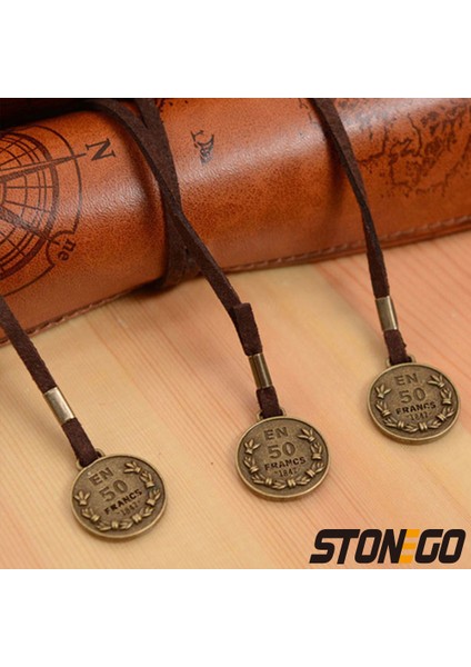 Kahverengi Stonego Retro Hazine Haritası Deri Kalem Çantası Popüler Rulo Kutu Çanta Vintage Stil Rulo Kalem Kutusu Kalem Çantası Pu Çanta Kalem Kutusu (Yurt Dışından) indirimleri