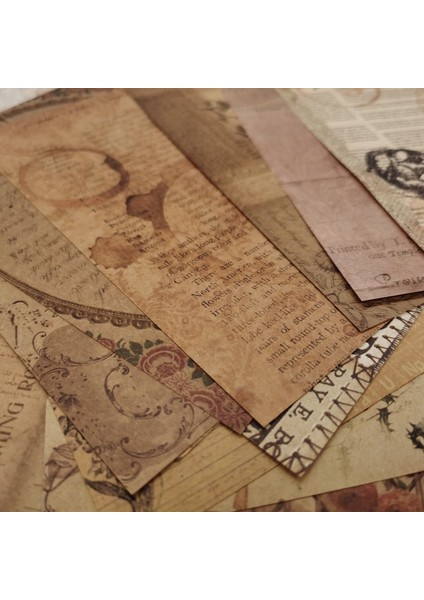 Stil 4 20 Adet Vintage Scrapbooking Diy Kolaj Malzeme Kağıt Dekoratif Retro Kahve Mektup Günlüğü Önemsiz Dergisi Arka Plan Kağıdı Sanat Için (Yurt Dışından) indirimleri