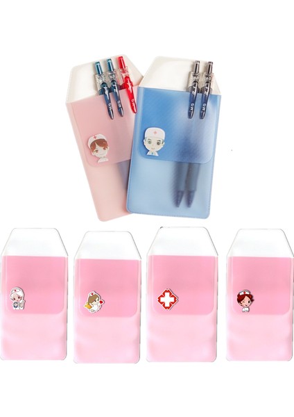 No.2 Yüksek Kaliteli Su Geçirmez Pvc Hemşire Docter Ofis Cep Kalem Çantası Cep Koruyucu Kalem Kılıfı Kalem Organizatör Okula Dönüş (Yurt Dışından) fiyatları