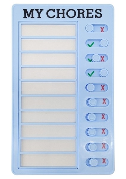 Bl2 Çok Amaçlı Not Kontrol Listesi Yapılacaklar Listesi Pedi 5''x8'' Araba Rv Ev Sınıf Duvarı Için Ayarlanabilir Işlerim Kontrol Listesi Kurulu (Yurt Dışından)