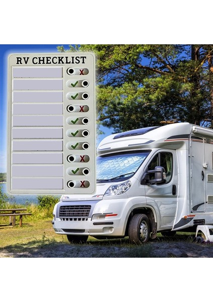 Stil 4 Kontrol Listesi Not Panosu Taşınabilir Günlük Işler Kontrol Listesi Plastik Kaydırıcılı Görevler Rv Yapılacaklar Listesi Not Defteri Iyi Alışkanlık Oluşturma (Yurt Dışından)