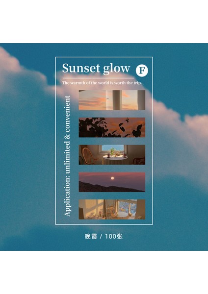 F 100 Yaprak/paket Notlar Yapışkanlı Çıkartmalar Kawaii Nostalgia Cloud Ctiy Not Defteri Yapışkan Notlar Yer Işareti Marker Kağıtlar Coreana (Yurt Dışından)