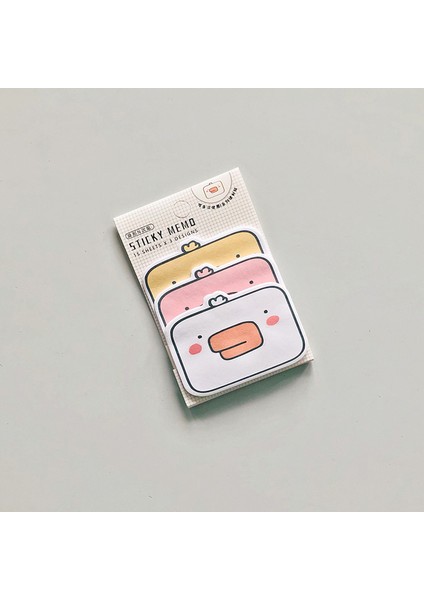 Açık Sarı 45 Yaprak/paket Kawaii Hayvan Ayı Kedi Bloknot Öğrenci Kırtasiye Okul Ofis Malzemeleri Yapışkan Not Sevimli Karikatür Not Defteri (Yurt Dışından)