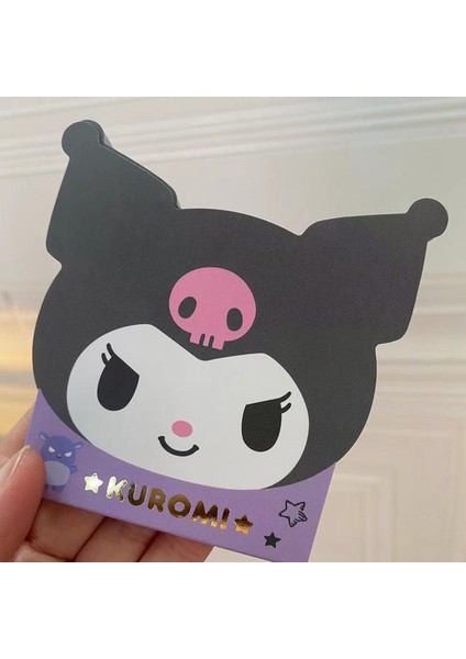 Kuromi Yeni Kawaii Sanrio Kuromi My Melody Cinnamoroll Karikatür Şekilli Not Defteri Sevimli Girly Kalp Taşınabilir Dizüstü Çalışma Kırtasiye Ödülü (Yurt Dışından)