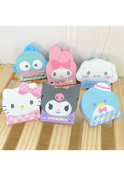 Kuromi Yeni Kawaii Sanrio Kuromi My Melody Cinnamoroll Karikatür Şekilli Not Defteri Sevimli Girly Kalp Taşınabilir Dizüstü Çalışma Kırtasiye Ödülü (Yurt Dışından)