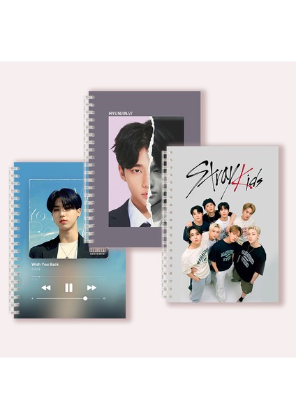 16 A5 A5 Spiral Defter Not Defteri-Kpop Grubu Stray Kids Üyeleri Poster Albümü Boys Fotoğraf Kartları Hayranları Koleksiyonu Için Straykids Kartpostal (Yurt Dışından) fiyatları