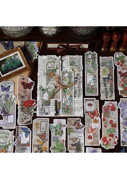 Stil 3 Vintage Çiçek Damga Ay Filmi Kolaj Dıy Scrapbooking Malzemeleri Dekor Önemsiz Dergisi Okul Kart Yapımı Kırtasiye Not Kağıdı (Yurt Dışından) fiyatları