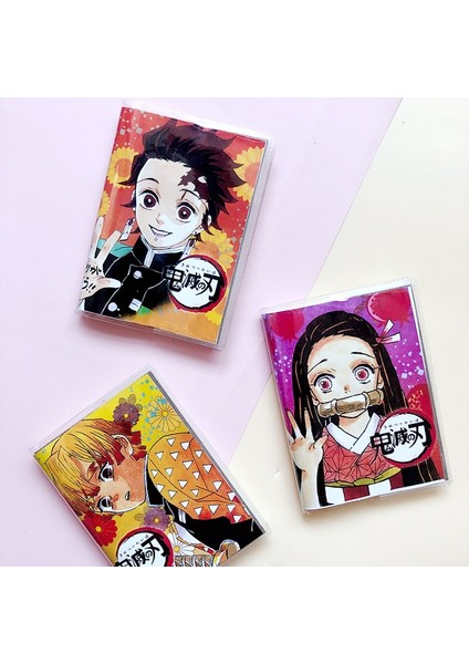 Stil 2 8.5X12 cm Demon Slayer Dizüstü Küçük El Hesap Kitabı Öğrenci Taksitli Kitap Öğrenci Kırtasiye Yazma Pedleri Ofis Okul Malzemeleri Anime (Yurt Dışından) indirimleri