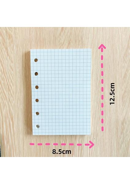 A7 Kuşak A5 A6 A7 Gevşek Yaprak Defter Dolumu Spiral Ciltleyici Iç Sayfa Günlüğü Haftalık Aylık Planlayıcı Yapılacaklar Listesi Çizgi Nokta Izgara Iç Kağıt (Yurt Dışından)
