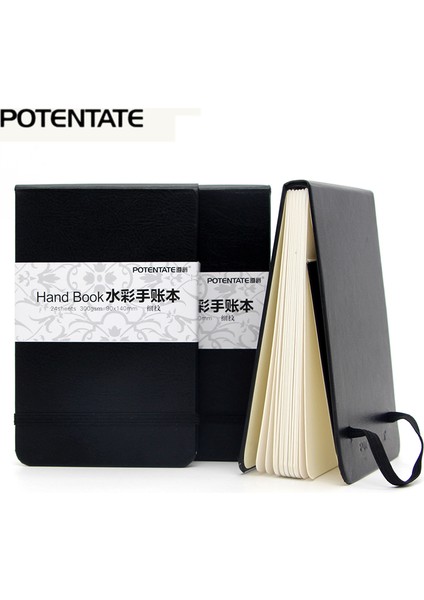 RED-300G-24-90-140 Potentate 300GSM 24 Sayfa Suluboya El Hesap Kitabı/ped/kağıt Eskiz Defteri Sulu Boya El Kitabı Sanat Çizim Kitabı/kağıt (Yurt Dışından) fırsatları