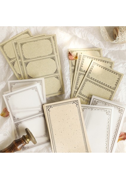Stil 1 30 Yaprak Vintage Özel Kağıt Not Dekoratif Malzeme Kağıt Kolaj El Kitabı Çerçeve Kağıdı Scrapbooking Diy Günlüğü Etikel (Yurt Dışından) fırsatları