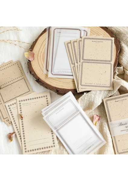 Stil 1 30 Yaprak Vintage Özel Kağıt Not Dekoratif Malzeme Kağıt Kolaj El Kitabı Çerçeve Kağıdı Scrapbooking Diy Günlüğü Etikel (Yurt Dışından) indirimleri