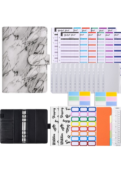 Aylık Plan 14PCS A6 Gümüş Para Bütçe Planlayıcısı Bağlayıcı Fermuarlı Zarflar Bütçeleme Için Nakit Zarflar Bütçe Bağlayıcı Için Para Organizatörü (Yurt Dışından) fırsatları