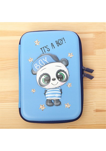 3D Kırtasiye Kalem Kutuları Çanta Unicorn Trousse Kawaii Kırtasiye Licorne Etui Estuche Durumda Okul Malzemeleri Sevimli Papeleria Astronot Kalem Kutusu (Yurt Dışından)