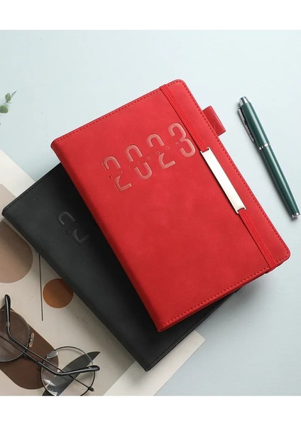 Mavi A5 2023 Gündem Dizüstü Takvim Kırtasiye Defter Planlayıcısı Hedefler Alışkanlık Programları 365 Gün Günlüğü Ofis Okul Malzemeleri (Yurt Dışından)