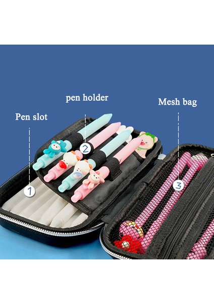 13 Kalem Kutusu Kawaii Okul Kalem Kutuları Kırtasiye Estuche 3D Uzay Kalem Kutusu Unicorn Okul Malzemeleri Trousse Scolaire Kalem Kutusu (Yurt Dışından)