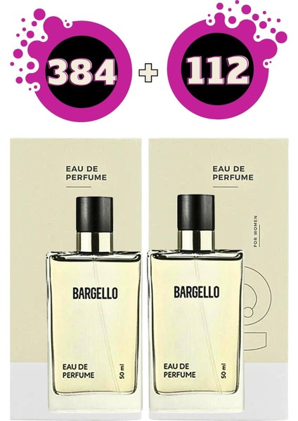 384 Edp 50 ml + 112 Edp 50 ml Kadın Parfüm Seti