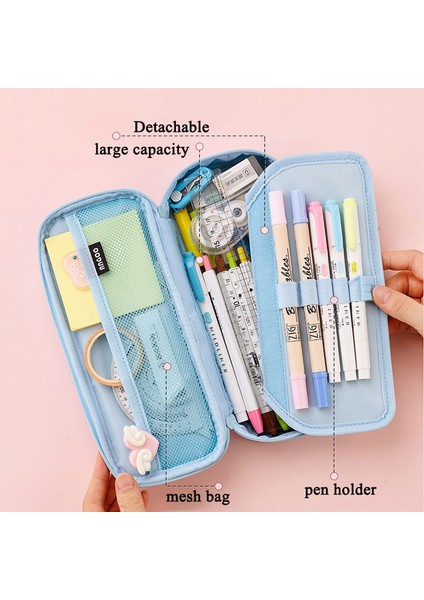 Stil 8 Sevimli Kalem Kutusu Kore Kırtasiye Kalem Çantası Okul Malzemeleri Trousse Scolaire Estuche Lapices Kalem Kutusu Unicorn Kalem Kutusu (Yurt Dışından)