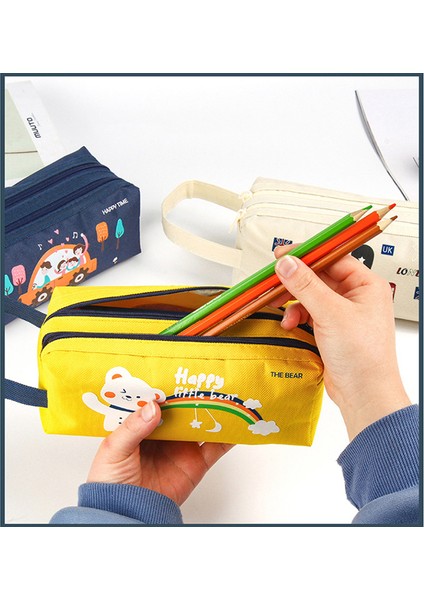 Kawaii Kalem Kutuları Piornik Kalem Çanta Kutusu Sevimli Yüksek Kapasiteli Durumda Okul Malzemeleri Estuche Estuches Escolares Trousse Scolaire Kırtasiye (Yurt Dışından) indirimleri