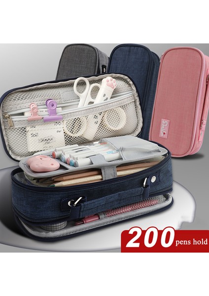 Stil 7 Büyük Kapasiteli Kalem Kutusu Kore Kırtasiye Kalem Kutusu Estuche Escolar Kalem Kutusu Trousse Scolaire Okul Malzemeleri Kalem Kutusu (Yurt Dışından) modelleri