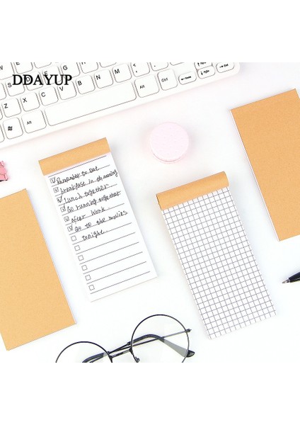 Style4 Cep Kraft Kağıt Bloknot Not Defteri Kırtasiye Scrapbooking Not Notları Yapılacaklar Listesi Gözyaşı Kontrol Listesi Not Defteri (Yurt Dışından)