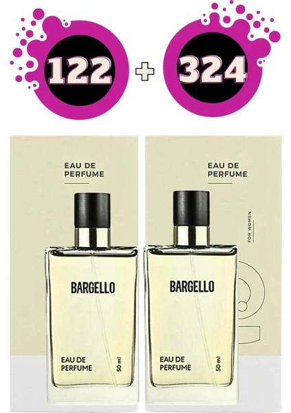 122 Edp Oriental 50 ml + 324 Edp Oriental 50 ml Kadın Parfüm Seti