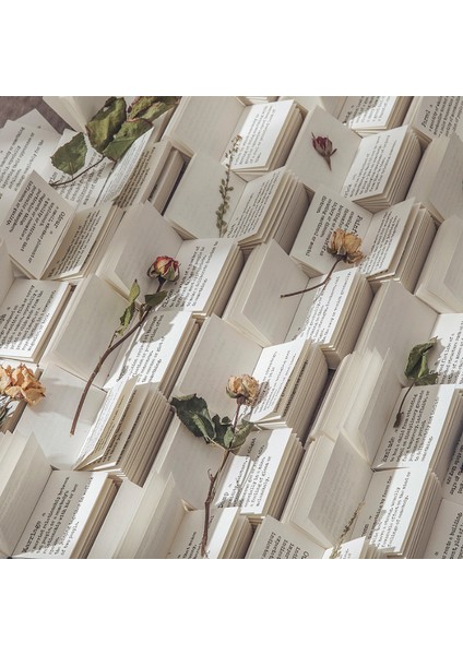 H Journamm 100 Adet Sözlük Kütüphane Serisi Malzeme Kağıt Scrapbooking Kart Yapımı Günlük Kayıt Projesi Dıy Retro Arka Plan Kağıdı (Yurt Dışından)