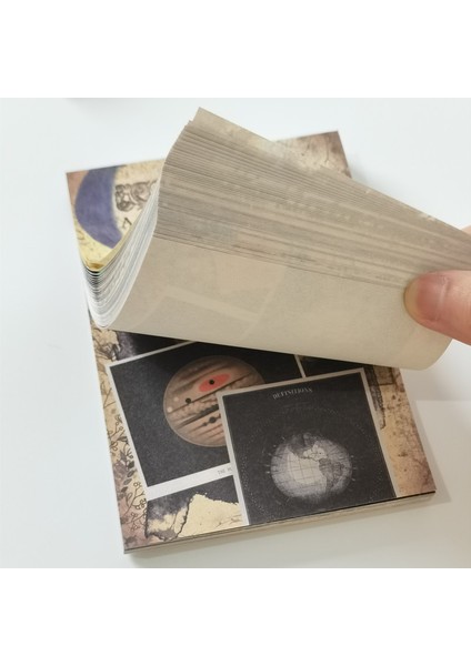 Stil 4 100 Adet Vintage Hafif Kağıt El Yazısı Mektup Kolaj Scrapbooking Dergisi Malzeme Kağıt Yapımı Dıy Retro Not Kırtasiye (Yurt Dışından)