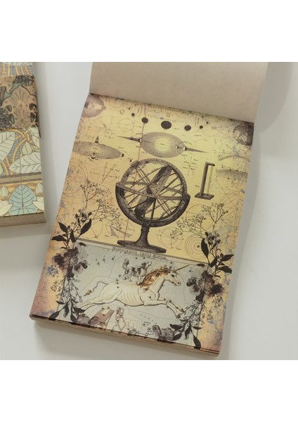 Stil 4 100 Adet Vintage Hafif Kağıt El Yazısı Mektup Kolaj Scrapbooking Dergisi Malzeme Kağıt Yapımı Dıy Retro Not Kırtasiye (Yurt Dışından)