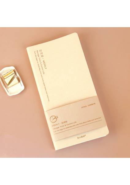 Haftalık Plan Bej Kinbor Kawaii Haftalık Plan Dizüstü Gündem Planlayıcı Блокнот Блокноты Taşınabilir Program Günlüğü Aylık Seyahat Not Defteri (Yurt Dışından) fiyatları