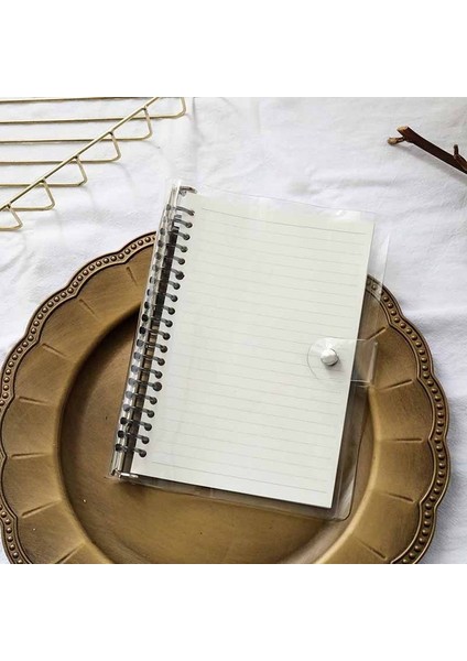 Sadece Kapak Siyah A5 20 Delik A5 B5 20 Delik Gevşek Yaprak Defter Dolum 60 Sayfalık Spiral Ciltleme Kağıdı Dizin Iç Sayfa Nokta Izgara Boş Connell Kırtasiye (Yurt Dışından)