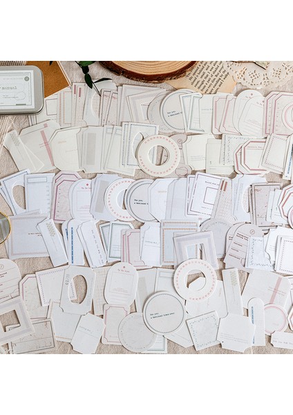 Stil 4 Vintage Etiket Koleksiyonu Demir Kutu Dekoratif Scrapbooking Diy Malzeme Kağıt Günlük Kağıdı Kağıt Günlük Dergisi Deco Etiket Sanat Için (Yurt Dışından) fırsatları