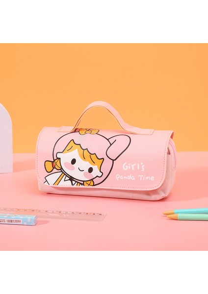 Stil 7 Sevimli Kalem Kutusu Kawaii Kırtasiye Kalem Kutusu Büyük Kapasiteli Kalem Kutusu Trousse Scolaire Estuche Lapices Kızlar Için Kalem Kutuları (Yurt Dışından) indirimleri