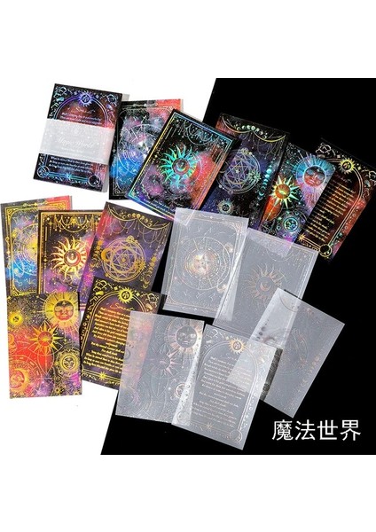 Stil 5 15 Adet Yıldızlı Sır Serisi Lazer Folyo Malzeme Kağıt Önemsiz Dergisi Planlayıcısı Scrapbooking Ay Kelebek Dekoratif Dıy Kraft El Işi Kağıdı (Yurt Dışından)