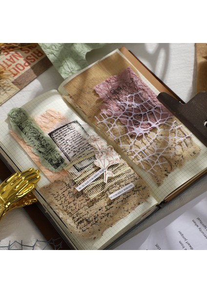 SCZ-DXJSPZ-01Z Dıy Yaratıcı Çok Tarzı Dergi Malzemesi Kağıt Not Defteri Vintage Sanat Scrapbooking Arka Plan Dekorasyon Notları Kağıt Kırtasiye (Yurt Dışından) fiyatları