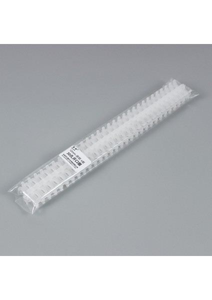 Şeffaf 12MM 5 Adet 30 Delik Gevşek Yapraklı Plastik Bağlama Halkası Spiral Halkalar 30 Delik Için A4 A5 A6 Kağıt Defter Kırtasiye Ofis Malzemeleri (Yurt Dışından)