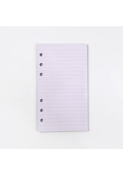 Mor Çizgi A5 2023 Yeni 40 Sayfa A5 A6 Gevşek Yaprak Defter Kağıdı Dolum Spiral Ciltleme Dizini Iç Sayfalar Aylık Haftalık Günlük Planlayıcı Gündem (Yurt Dışından)