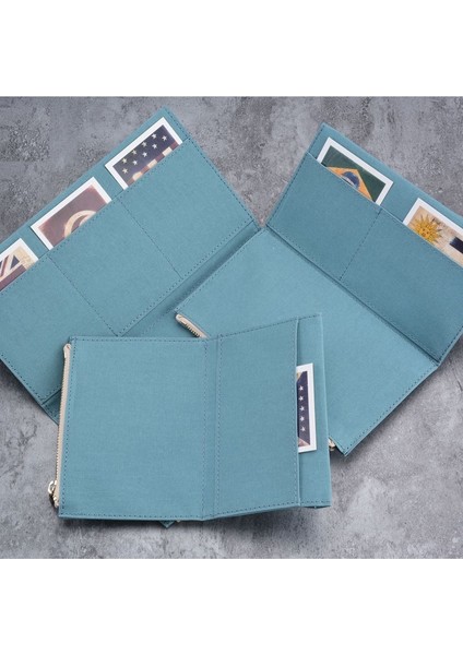 Yeşil Standart L Fromthenon Midori Gezginler Için Vintage Saklama Çantası Dizüstü Fermuarlı Cebi Retro Kanvas Kart Sahibinin Dosya Çantası Okul Kırtasiye (Yurt Dışından) modelleri
