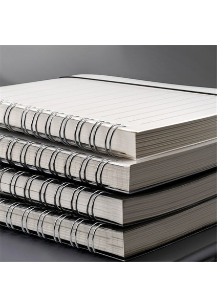 A4 Izgara A5 A4 B5 Spiral Kitap Bobin Defter Dergisi Malzemeleri Yapılacaklar Astarlı Boş Izgara Kağıt Günlüğü Eskiz Defteri Okul Malzemeleri Kırtasiye (Yurt Dışından)