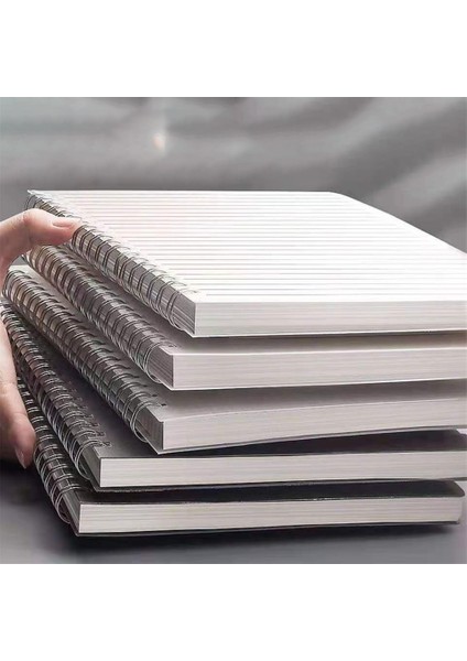 A4 Izgara A5 A4 B5 Spiral Kitap Bobin Defter Dergisi Malzemeleri Yapılacaklar Astarlı Boş Izgara Kağıt Günlüğü Eskiz Defteri Okul Malzemeleri Kırtasiye (Yurt Dışından)
