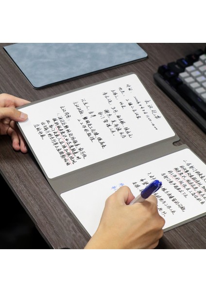 10 Adet Silinebilir Kumaş A5 Yeniden Kullanılabilir Beyaz Tahta Dizüstü Deri Not Ücretsiz Beyaz Tahta Kalem Silme Bezi Haftalık Planlayıcı Taşınabilir Şık Ofis Defterleri (Yurt Dışından)