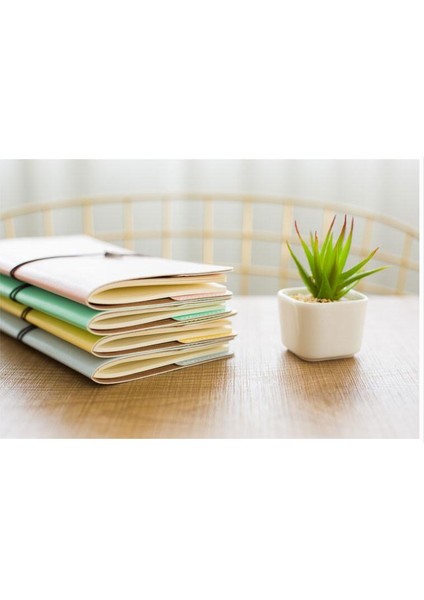 Sarı Nokta Kağıtları Midori Defter Standart Boyut Vintage Gezgin Dizüstü Bilgisayarı Kullanışlı Tasarım 221MMX117MM 32 Sayfa Seyahat Günlüğü (Yurt Dışından)