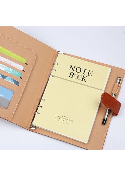 Şarap Kırmızı A5 Halka Bağlayıcı Dergisi Doldurulabilir Planlayıcısı Suni Deri Defter Kart Cebi ile Retro Kabuk Tasarımı Dokunmak Rahat (Yurt Dışından) fiyatları