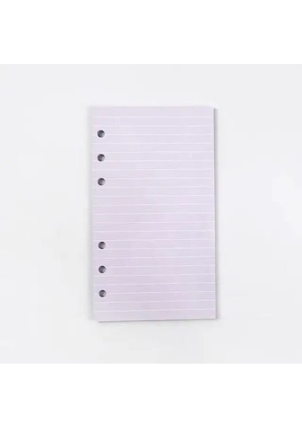 Mor Çizgi A6 A6 Küçük Papatya Dizüstü Şeffaf 6 Halka Bağlayıcı Dosya Klasörü Gevşek Yaprak Halka Bağlayıcı Kawaii Okul Ofis Malzemeleri (Yurt Dışından)