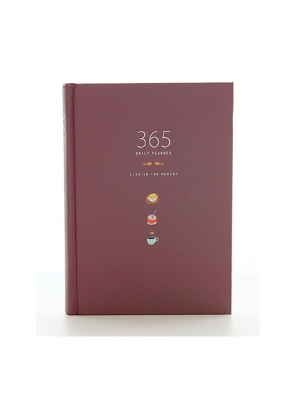 Morumsu Kırmızı Sevimli Kırtasiye Defter 365 Planlayıcısı Kawaii A5 Haftalık Aylık Günlük Günlüğü Planlayıcısı 2023 Defterler Veya Dergiler Okul Malzemeleri (Yurt Dışından)