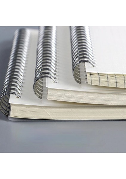 B5 Boş A5 Spiral Defter Ofis Okul Malzemeleri Çizim Eskiz Defterleri Boş Noktalı Çizgi Izgara Sayfa Planlayıcısı Günlüğü Not Defteri Kraft Kağıt (Yurt Dışından)