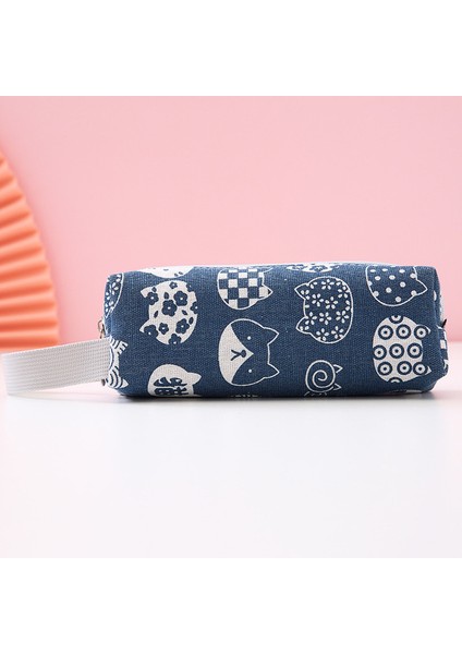 Stil 5 Kalem Kutusu Unicorn Kawaii Kedi Okul Kalem Kutuları Kırtasiye Trousse Scolaire Tuval Kalem Kutusu Okul Malzemeleri Kalem Çantası (Yurt Dışından)