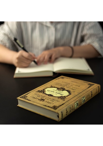 A A5 Sert Kapak Retro Süper Kalın A5 Günlüğü Avrupa Tarzı Dizüstü Öğrenci Kırtasiye Ofis Dizüstü Eskiz Defteri (Yurt Dışından) fırsatları