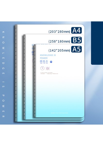 A4 4 Adet A4/a5/b5 Dizüstü Bilgisayarlar 40 Sayfa Kalın Günlüğü Çizgi Dergiler Kırtasiye Planlayıcısı Yazma Kağdı Öğrenciler Için Okul Ofis Malzemeleri (Yurt Dışından) modelleri